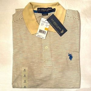US POLO ASSN. 11A710-2R00A
STRIPED SLUB JERSEY POLO SHIRT